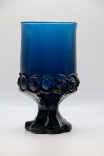 Madeira Dark Blue Water Goblet