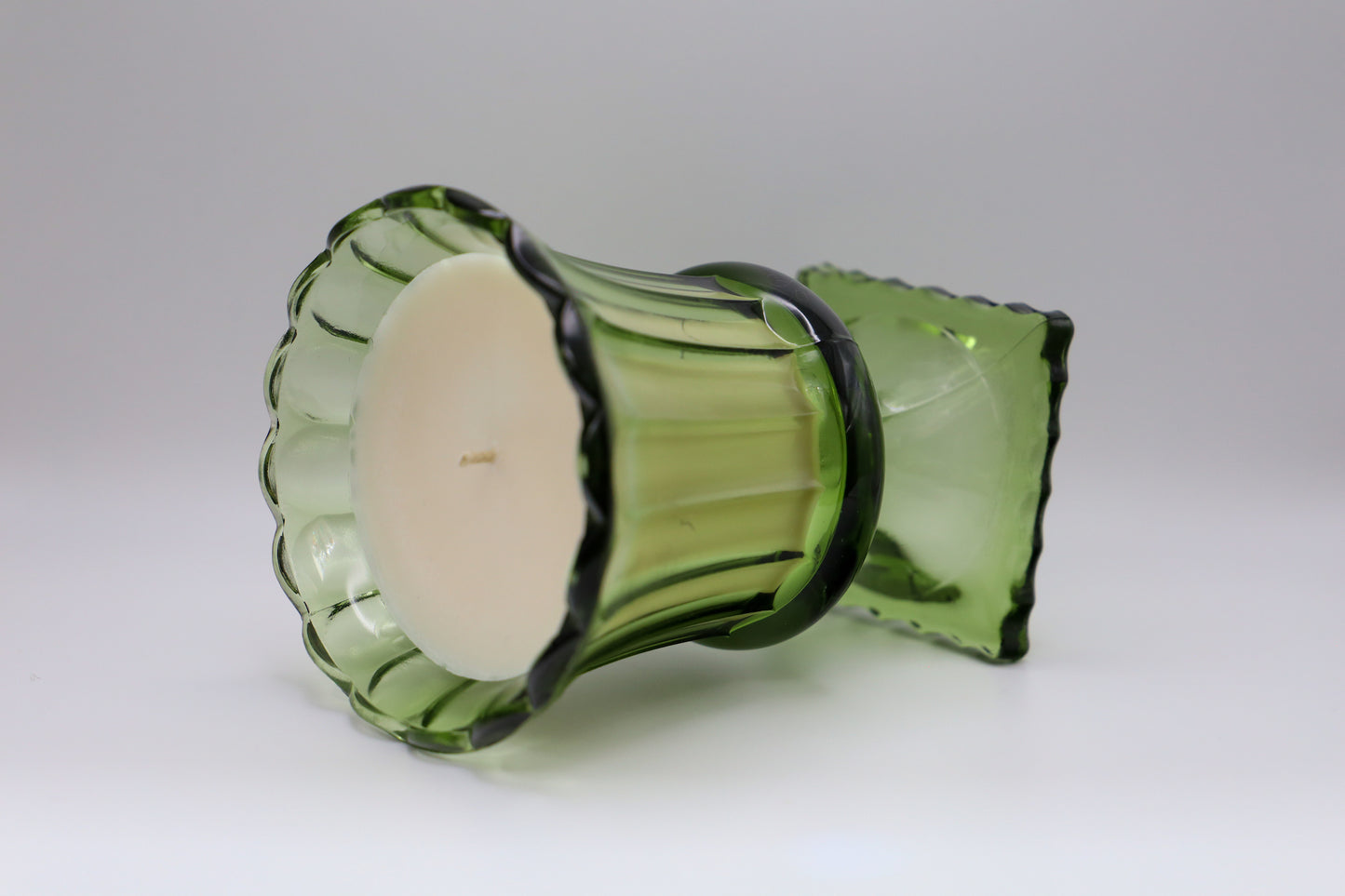 Green Footed Vase