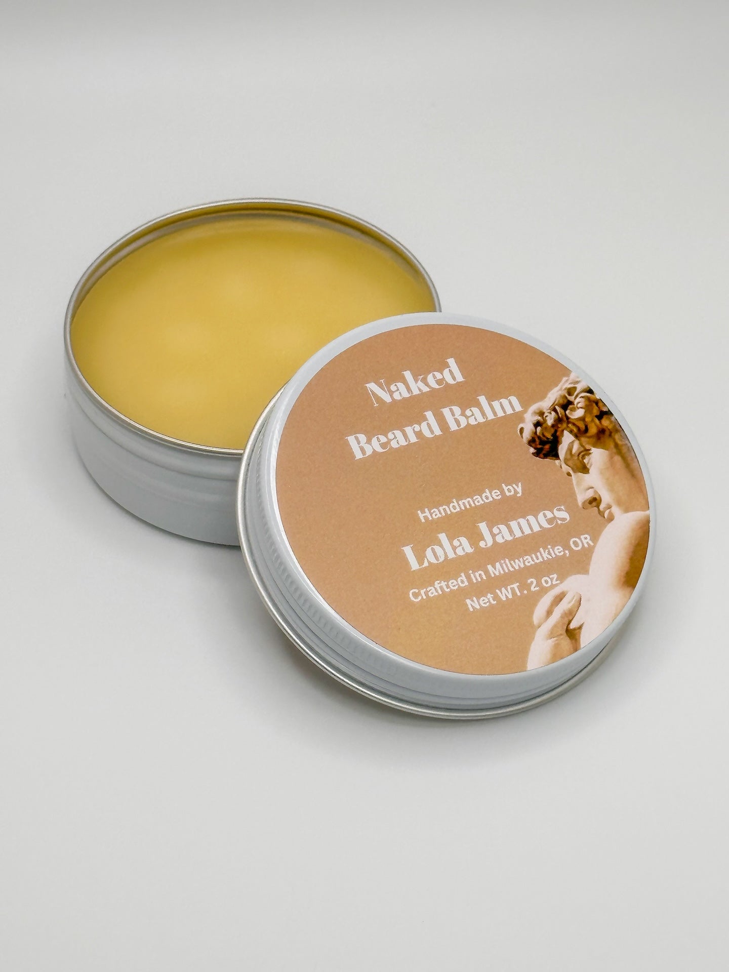 Naked Beard Balm Tin