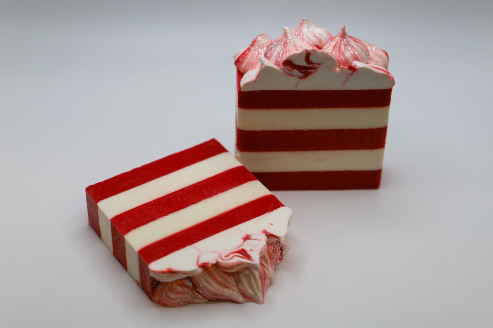 Candy Cane Soap