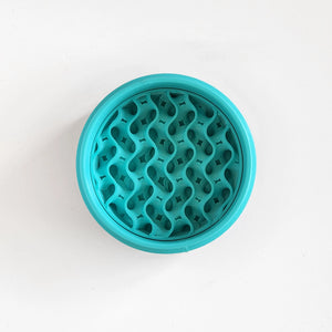 Teal blue travel shampoo case